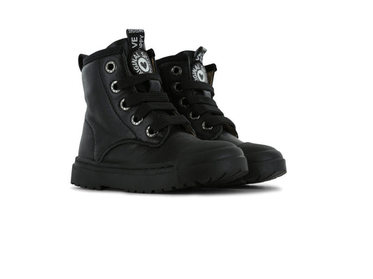ShoesMe BIKER Leather Boots (Black