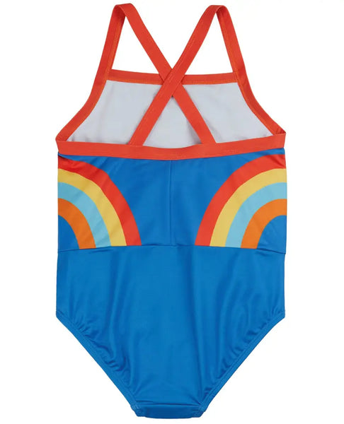 Thea Rainbow Swimsuit Cobalt 3-4y