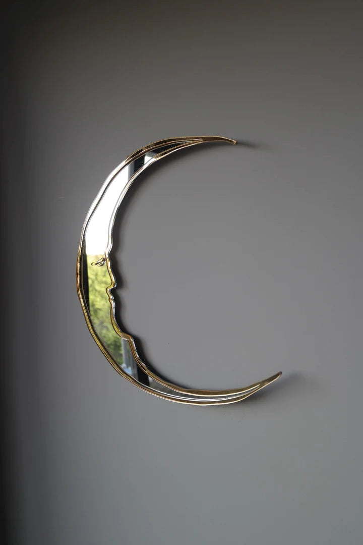 Wall Mirror Crescent Moon