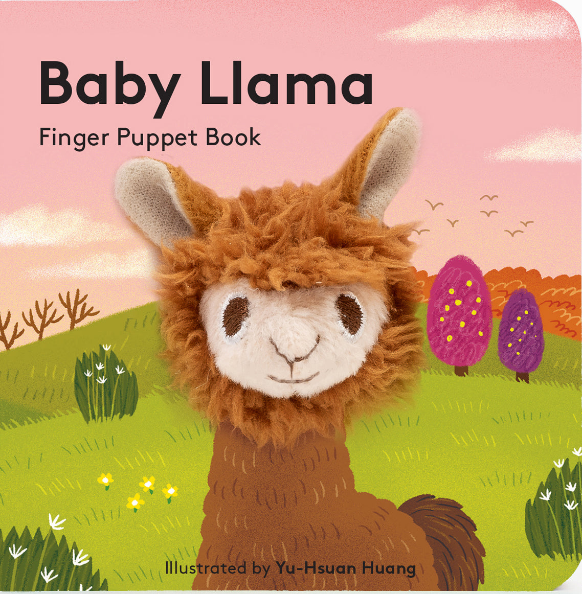 Little puppet book, baby llama