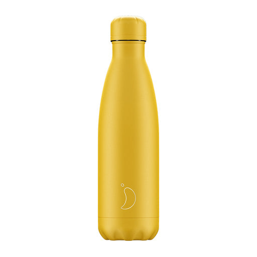 Chilly's Bottle 500ml Matte All Burnt Yellow