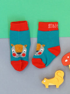 Fluffy Chipmunk Socks