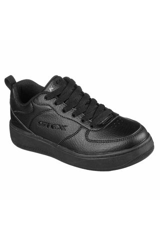 Skechers SPORT COURT Water Repellent School Shoes (Black) 33 only