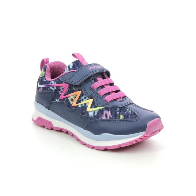 Geox PAVEL Trainers (Navy/Multi) 34-36