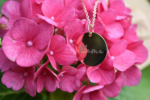 Mama Necklace Rose Gold