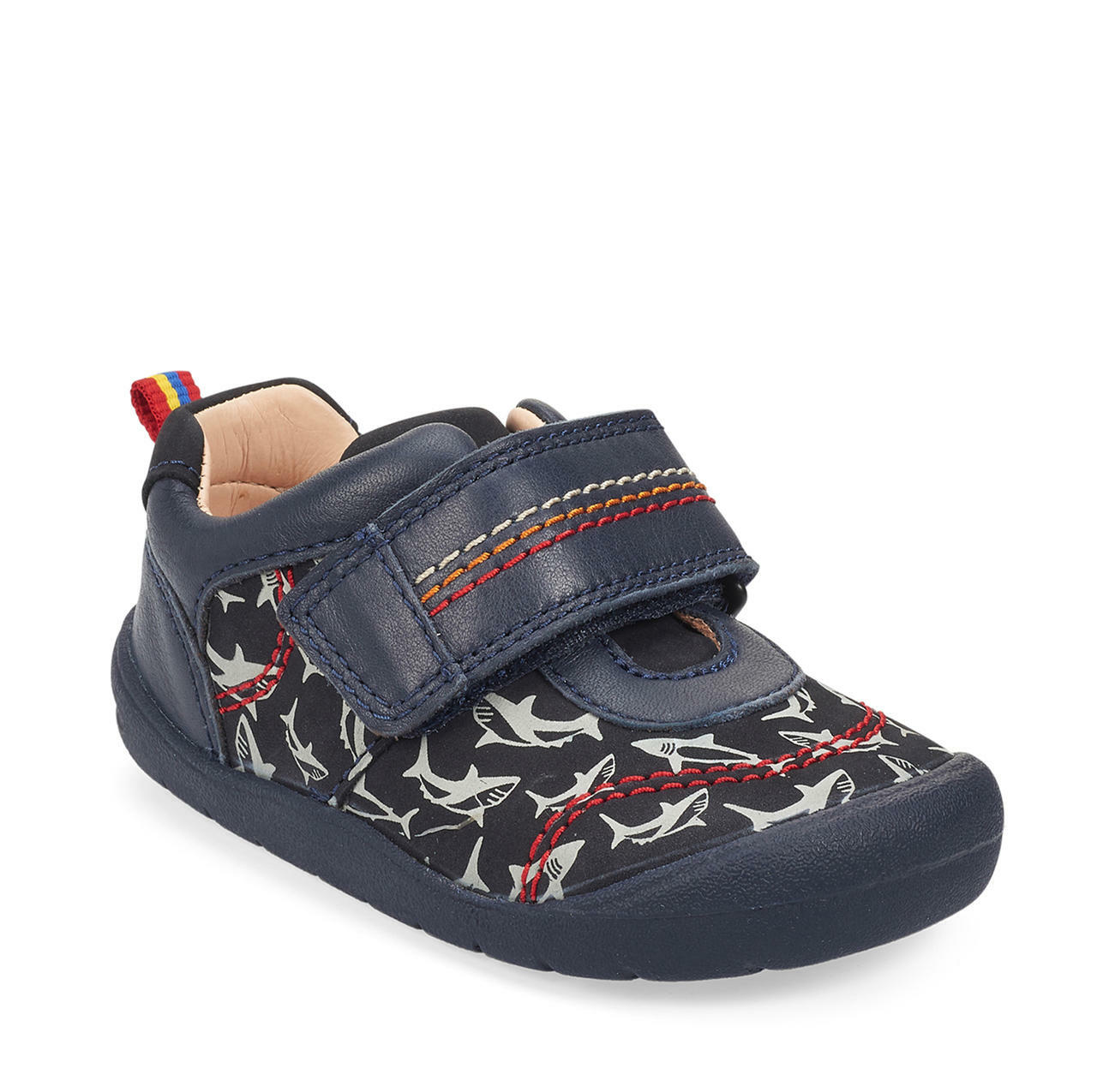 StartRite JAWS Leather Shoes (Navy) 