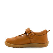 StartRite JIGSAW Leather Shoes (Tan) 19-24