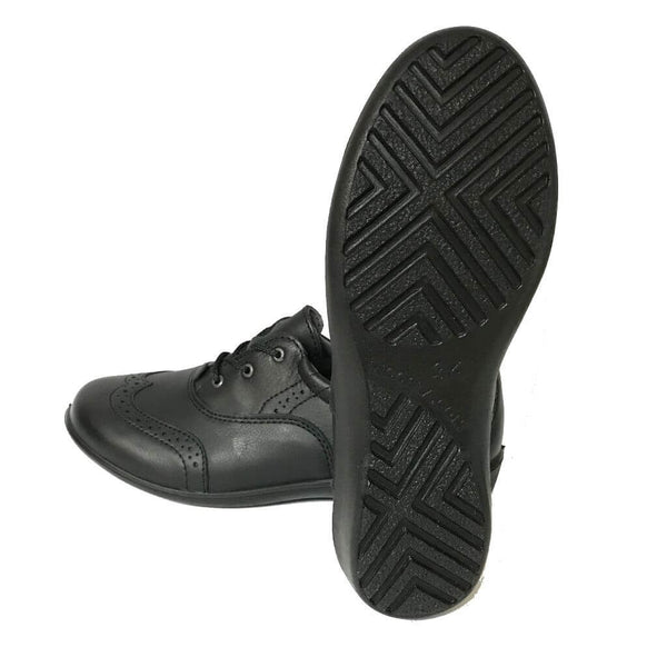 Ricosta KATE/KATIE Leather School Shoes (Black)