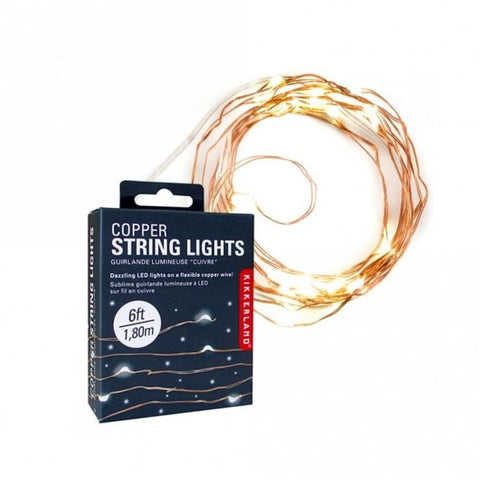 Copper String Lights