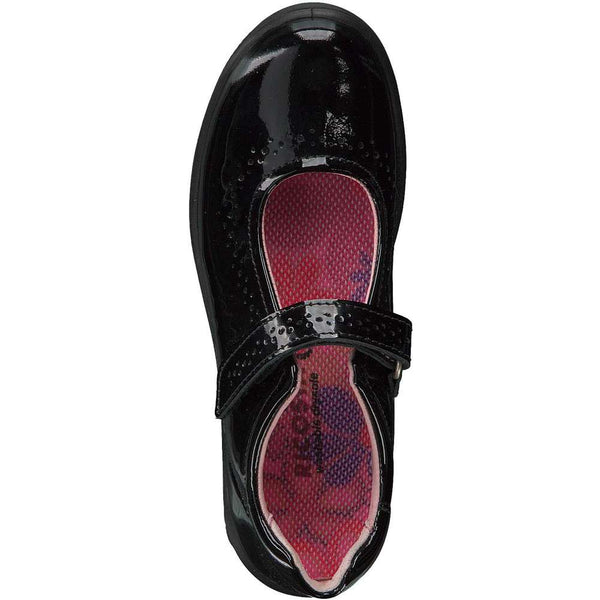 Ricosta LILLIA PATENT Leather School Shoes (Black)