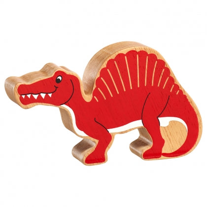 Natural Red Spinosaurus Dinosaur