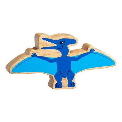 Natural Blue Pteranodon Dinosaur