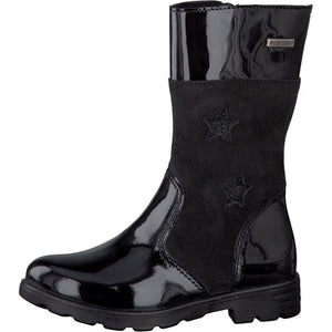 Ricosta HANNAH Waterproof Leather Boots (Black)