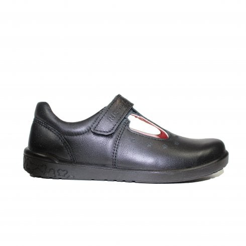 Ricosta SCARLETT Leather School Shoes (Black)