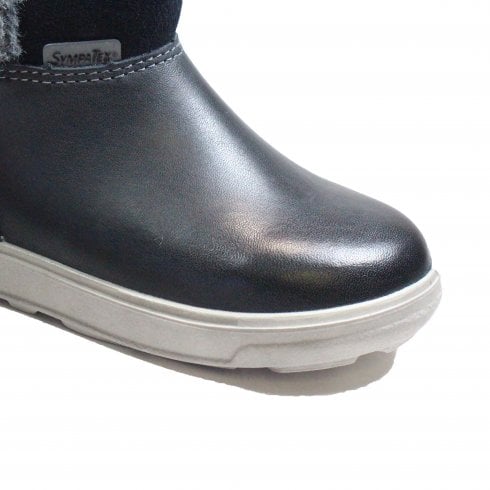 Ricosta USKY Waterproof Leather Boots (See Navy) 20-28