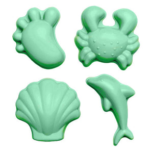 Scrunch Silicone Moulds Footprint Spearmint