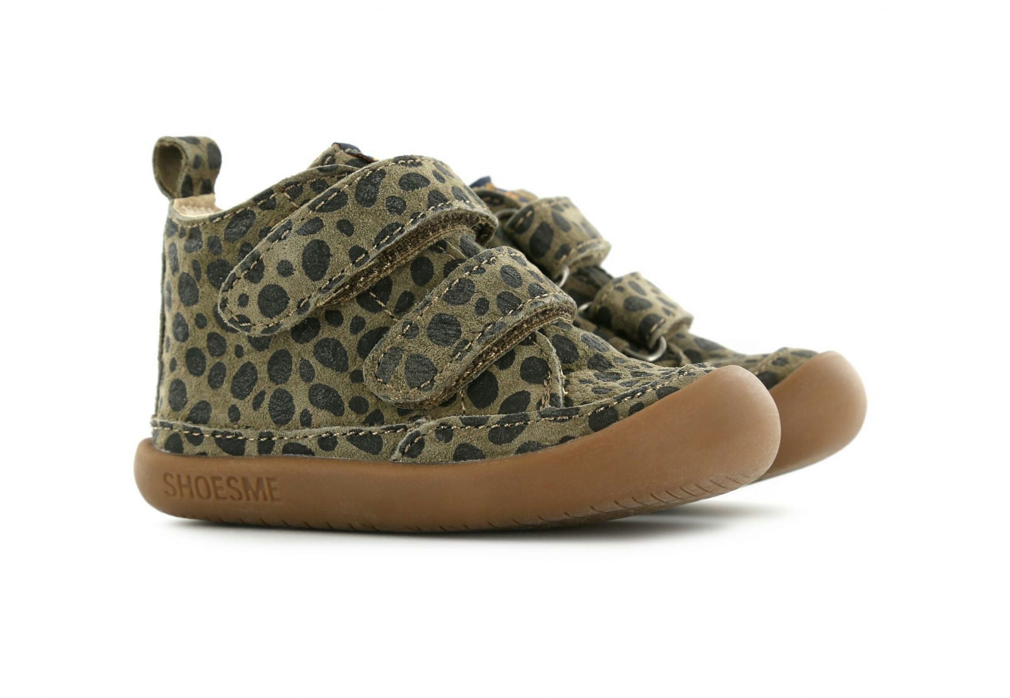 ShoesMe BABYFLEX Leather Toddler Shoes (Leopard)