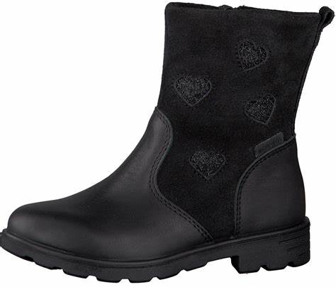 Ricosta STEPHANIE Leather Boots (Black)