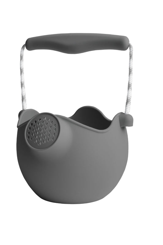 Scrunch Silicone Watering Can Grey